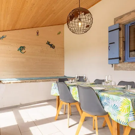 La Maison Bleue Du Plot Prázdninový dům Ailhon