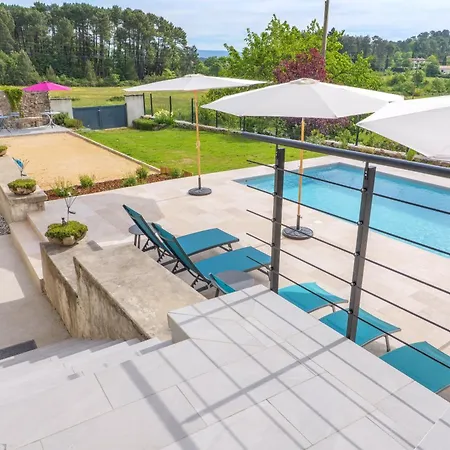Prázdninový dům La Maison Bleue Du Plot Ailhon