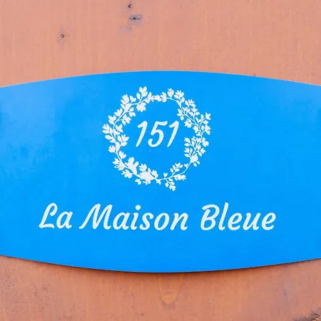 בית נופש La Maison Bleue Du Plot